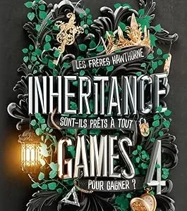 Un an après les évènements du final de la trilogie Inheritance Games, les frères Hawthorne Grayson et Jameson sont de retour avec une nouvelle quête à mener et de nouveaux mystères à élucider ! Né pour succéder à son grand-père, Grayson Hawthorne ne vit que pour sa famille. Quand ses demi-sœurs ont des ennuis, il n'hésite pas à faire ce qu'il fait le mieux : résoudre les problèmes, vite et sans s'embarrasser de remords. Son demi-frère Jameson Hawthorne est un amoureux du risque et des sensations fortes. Alors impossible de résister lorsque son père lui demande une faveur. Il va devoir infiltrer le casino clandestin le plus select de Londres, repère des riches et de l'aristocratie. De part et d'autre du globe, les demi-frères auront besoin de toute l'aide des leurs pour se sortir des jeux dangereux auxquels ils se trouvent mêlés. L'occasion de puiser au plus profond d'eux-mêmes pour décider de ce qu'ils sont prêts à sacrifier pour gagner.